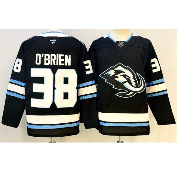 Mens Liam O'Brien Navy Stitched Jersey